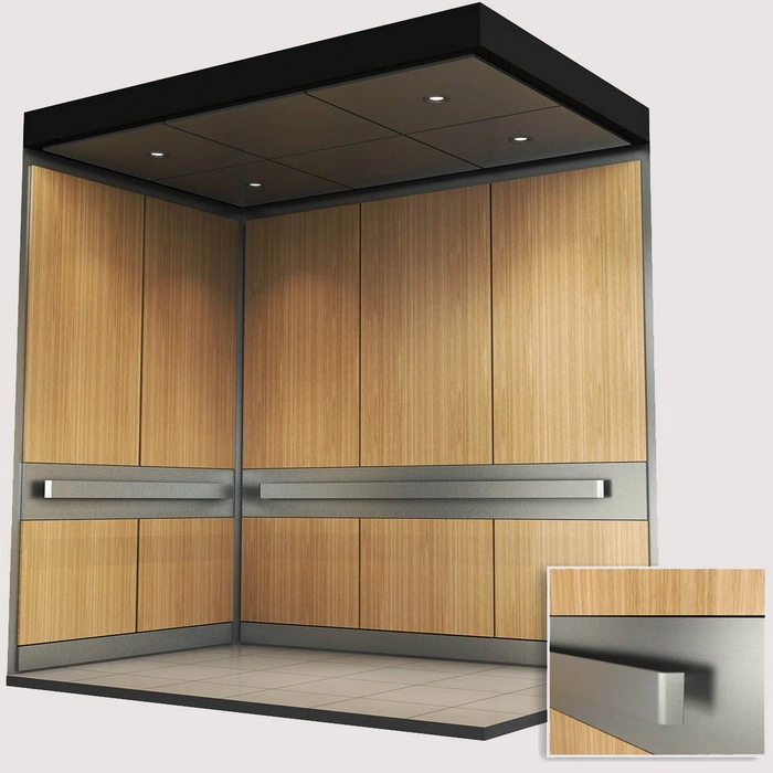 طراحی داخلی کابین با چوب لمینت